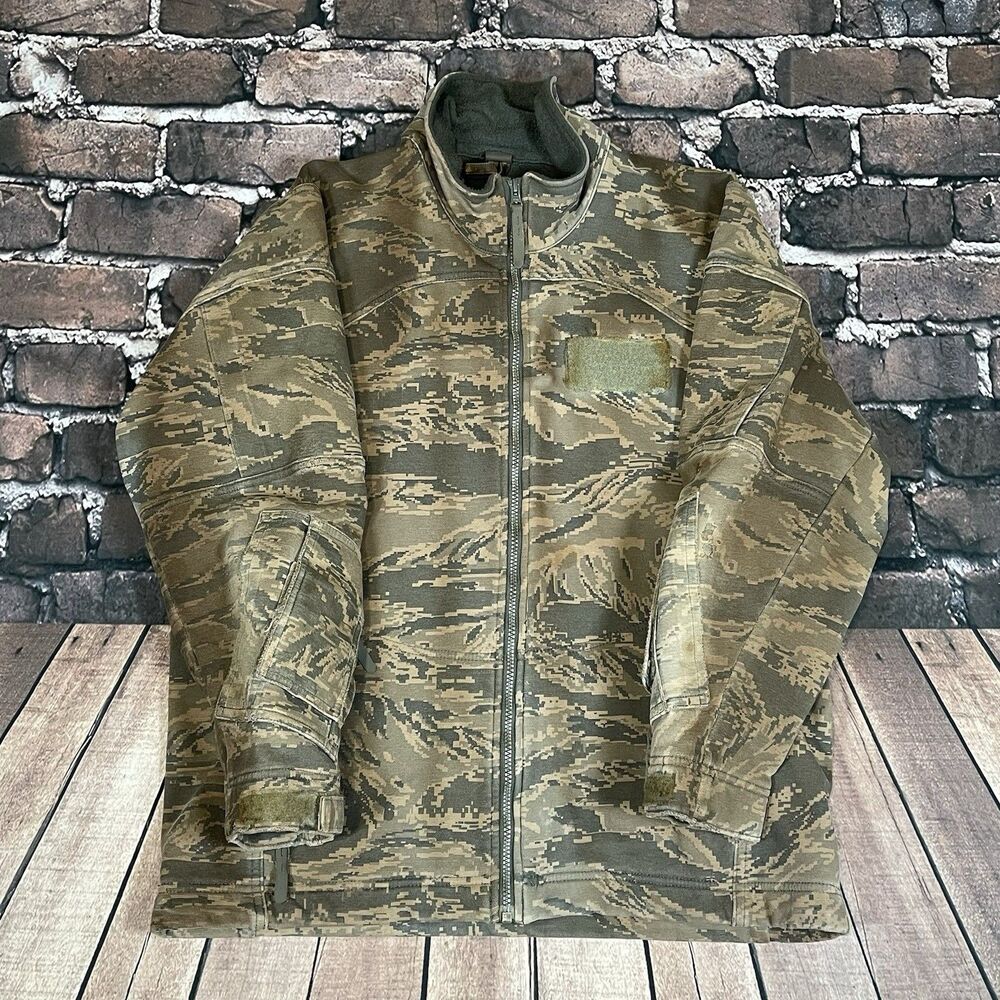 Massif Elements Jacket Medium FR Nomex Flame Resistant Digital Tiger Camo USA
